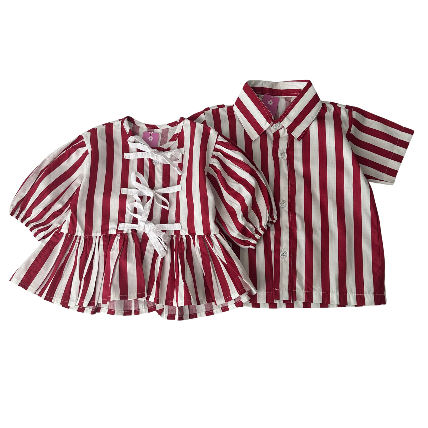 Stripes Top - Red