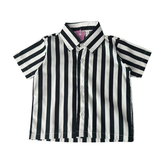 Stripes Top - Black