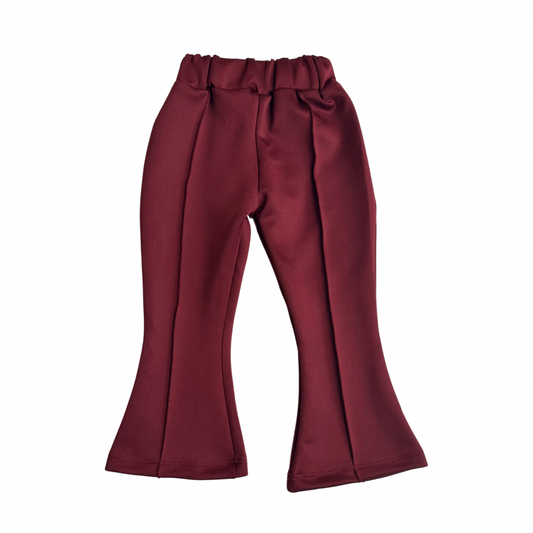 Bell Pants - Maroon