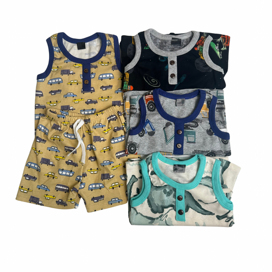 Singlet Pyjamas/PJ (4 designs)