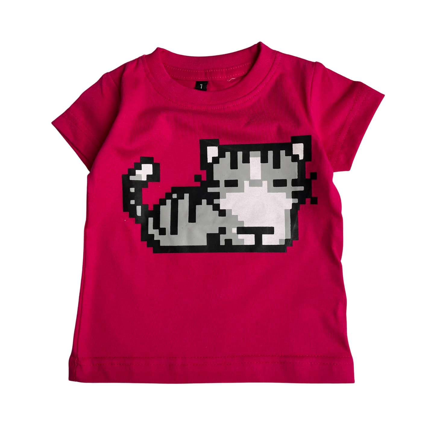 Cute Tshirt - Pink Cat