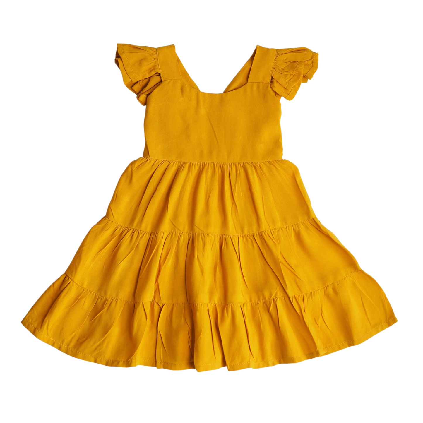 Fatima Dress - Mustard