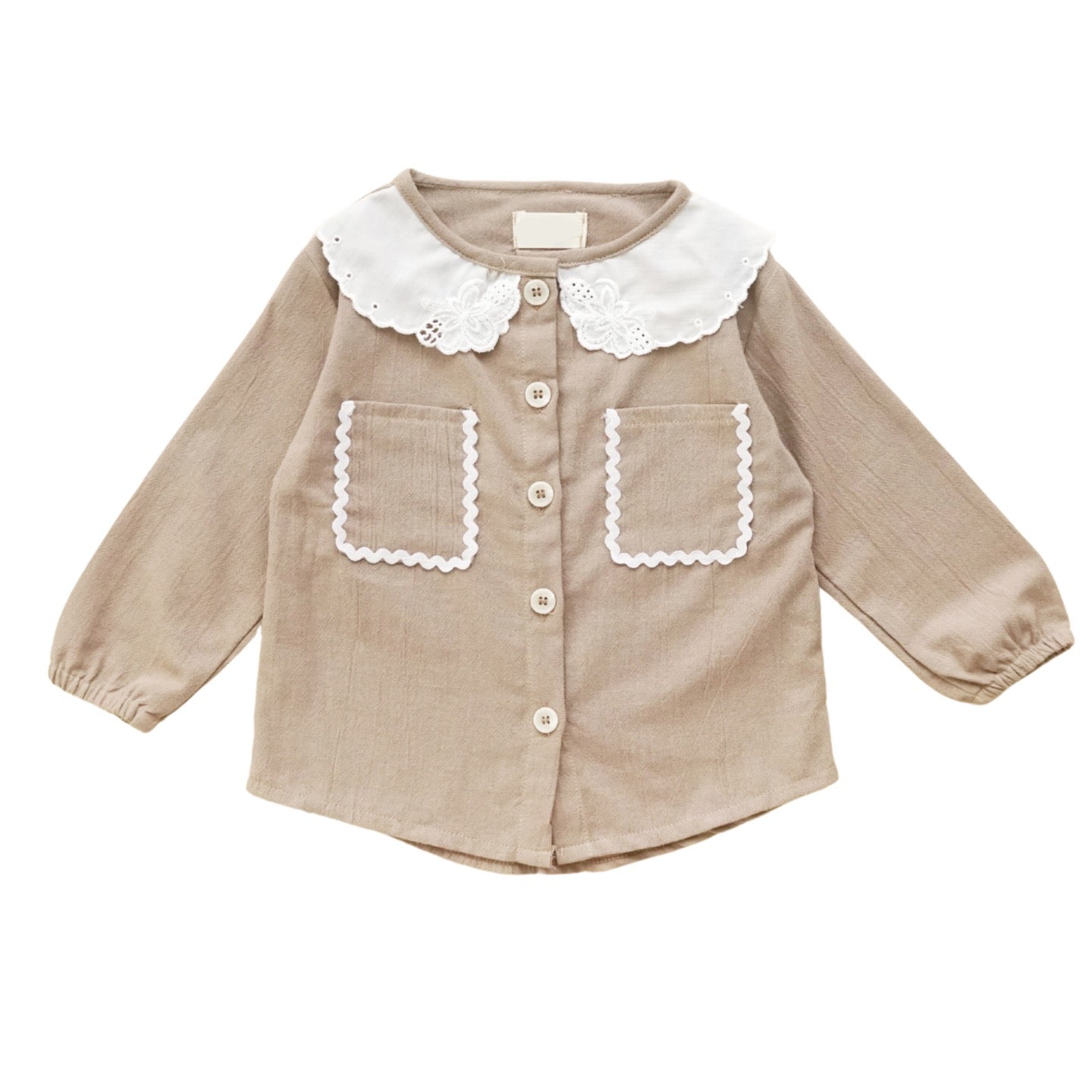 Peterpan Top - Beige