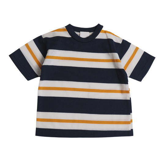 Stripes Tshirt - Dark Blue