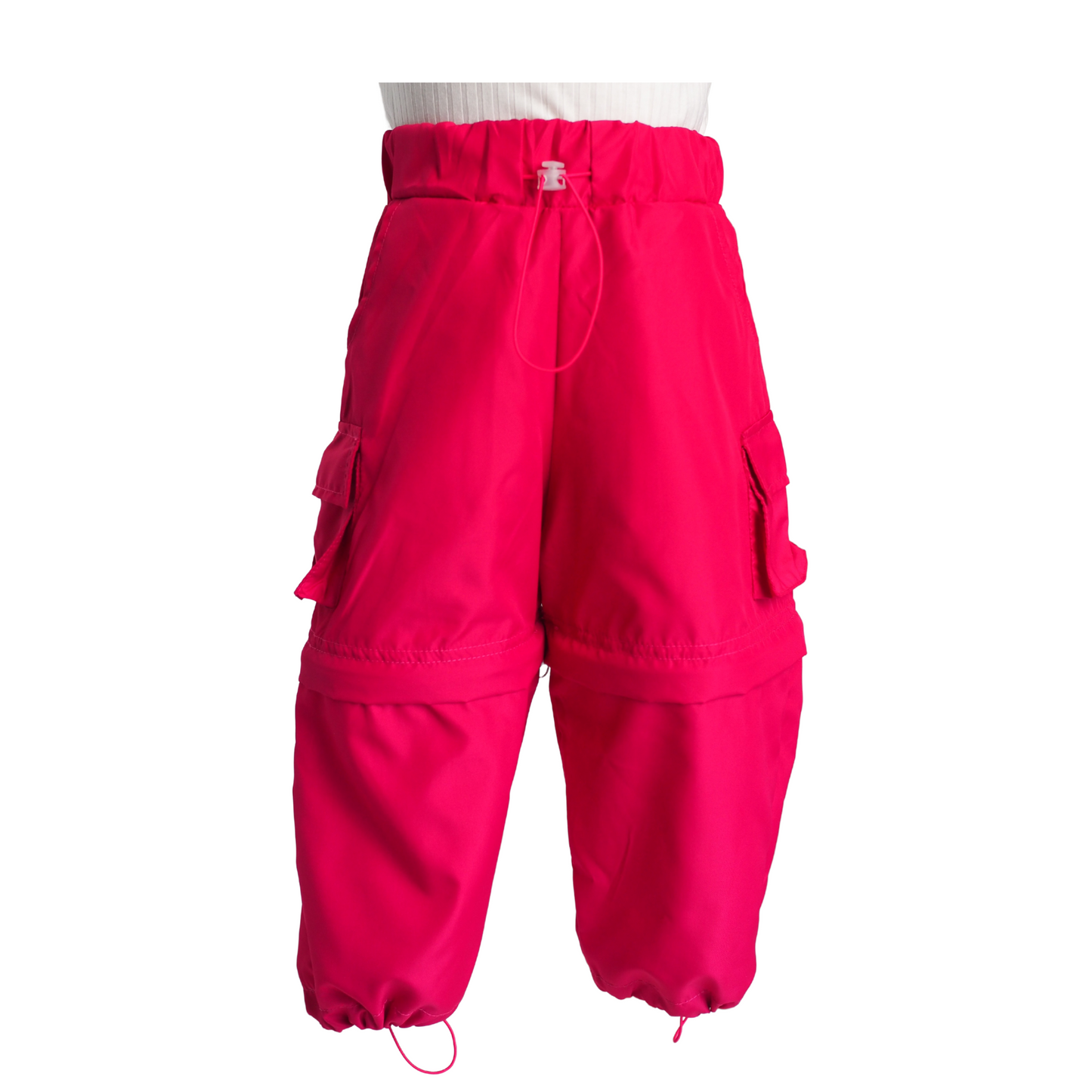 2-in-1 Cargo Bottom - Hot Pink