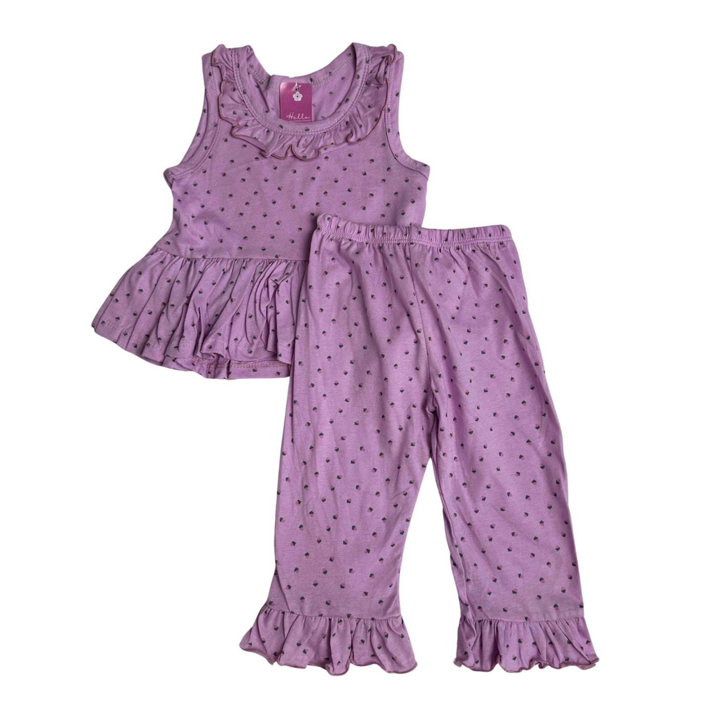 Girls’ Ruffles Pyjamas/PJ (5 designs)