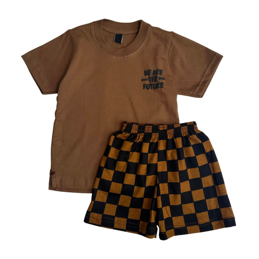 Unisex Hipster Set - Brown