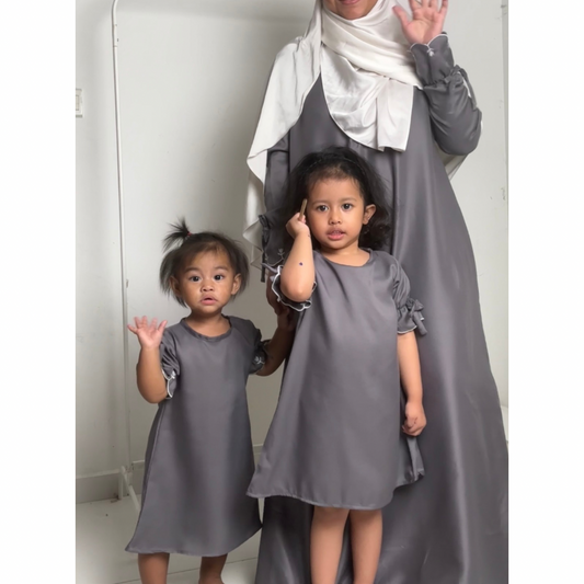 TRB Yasmin Dress - Grey