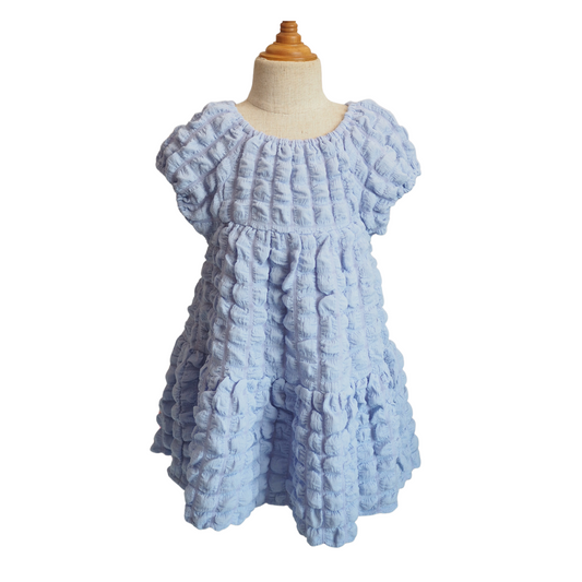 Bubble Dress - Blue