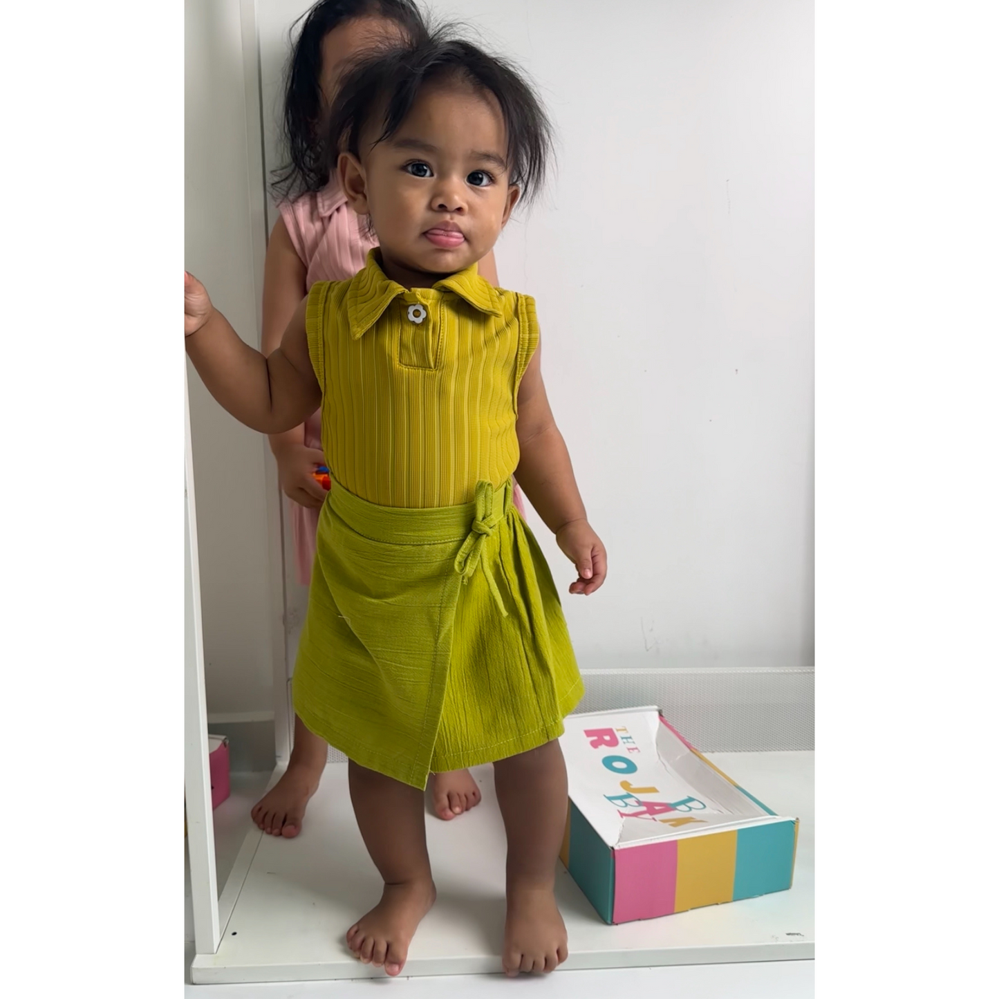 Polo Skorts Set - Mustard