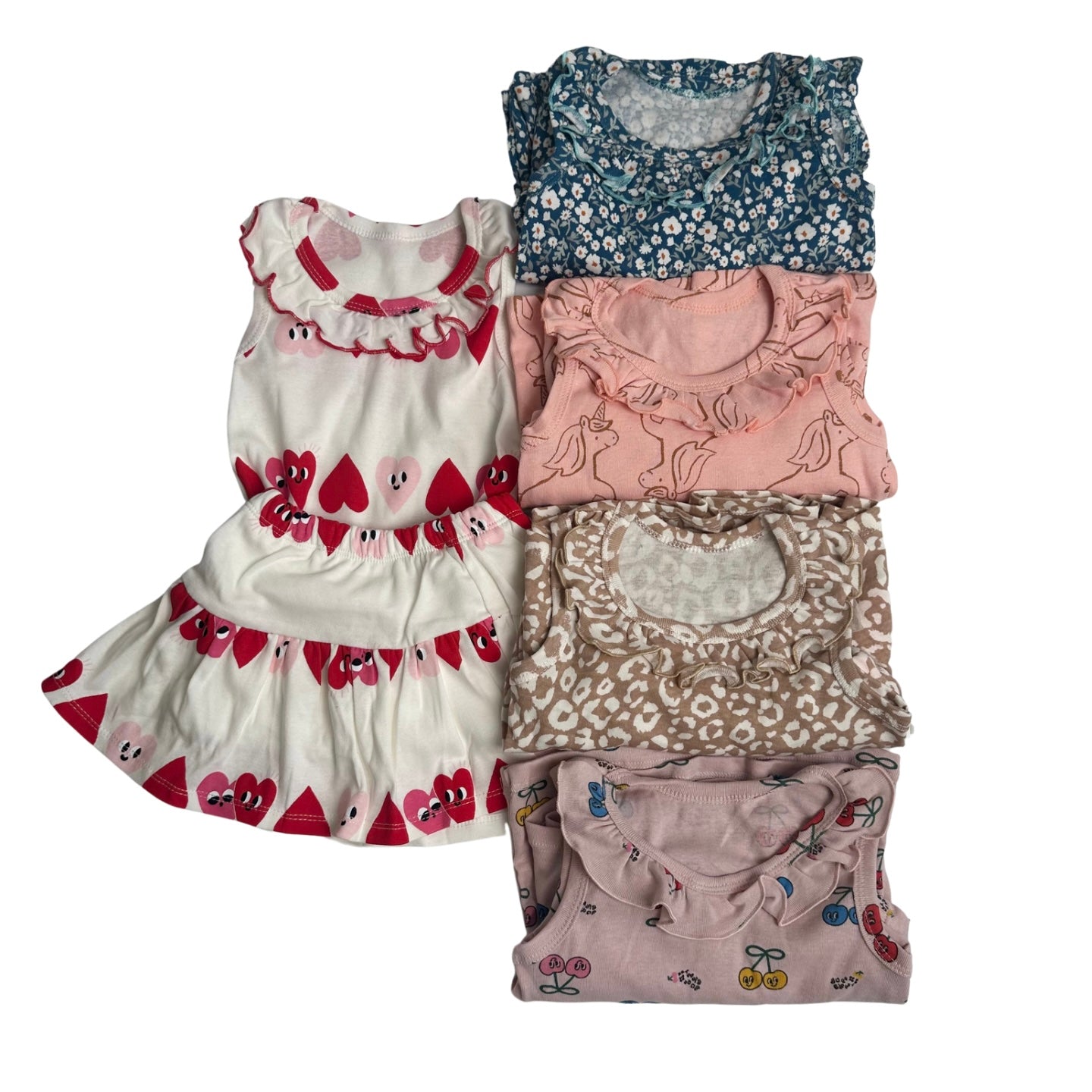 Singlet Skirt Pyjamas/PJ (5 designs)