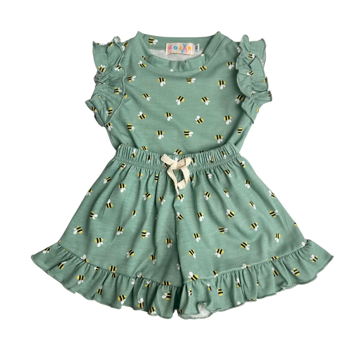 TRB Sofya Set - Green Bees