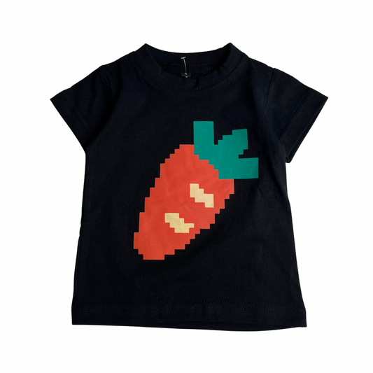 Cute Tshirt - Black Carrot