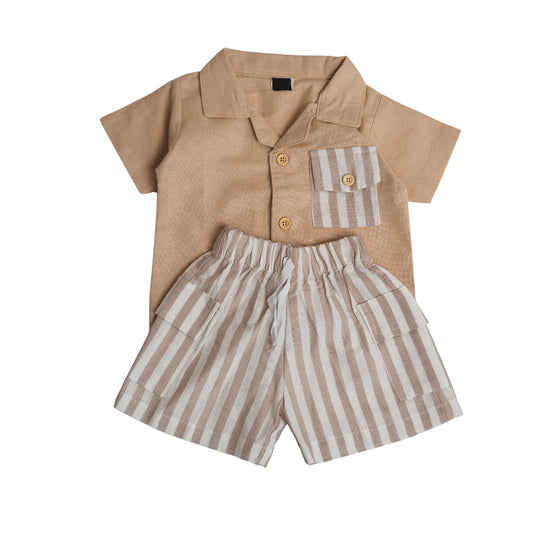 Unisex Iman Set - Beige