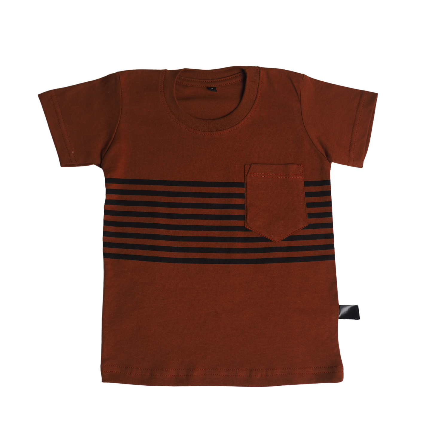 Tshirt - Brown Stripes (553)