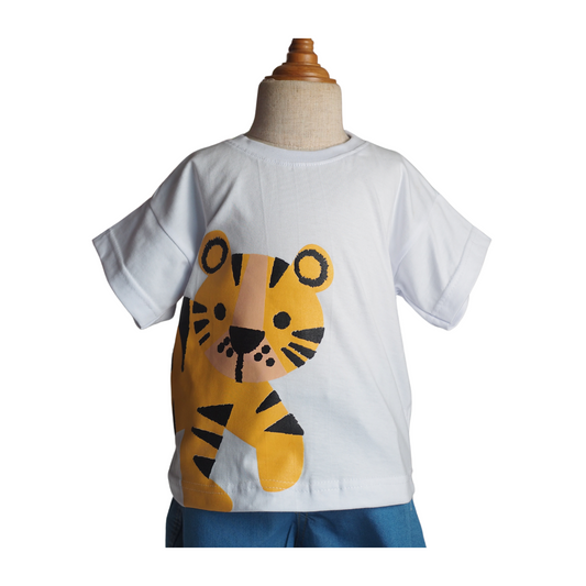 Animals Tshirt - White Tiger