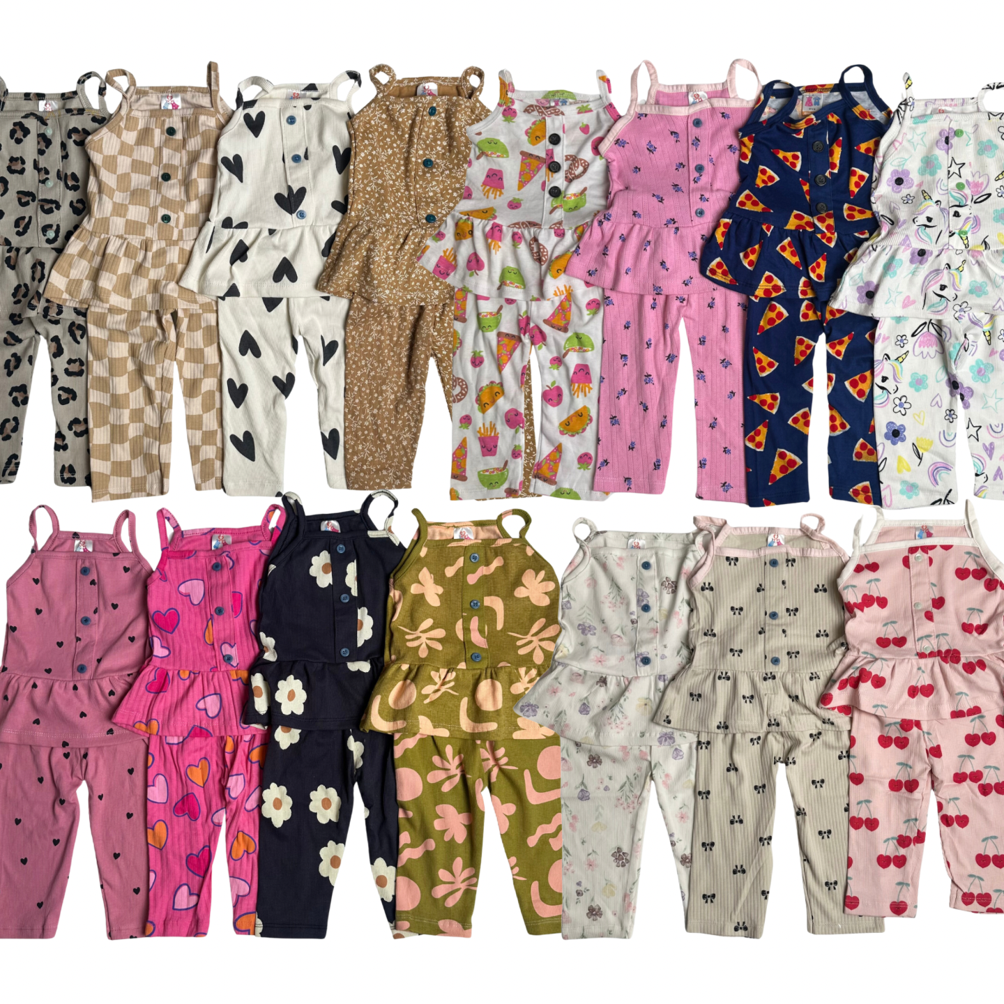 Babydoll Pyjamas/PJ (15 designs)