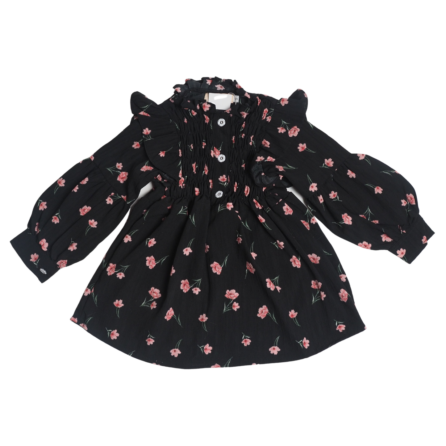 Hafsa Top - Black Floral