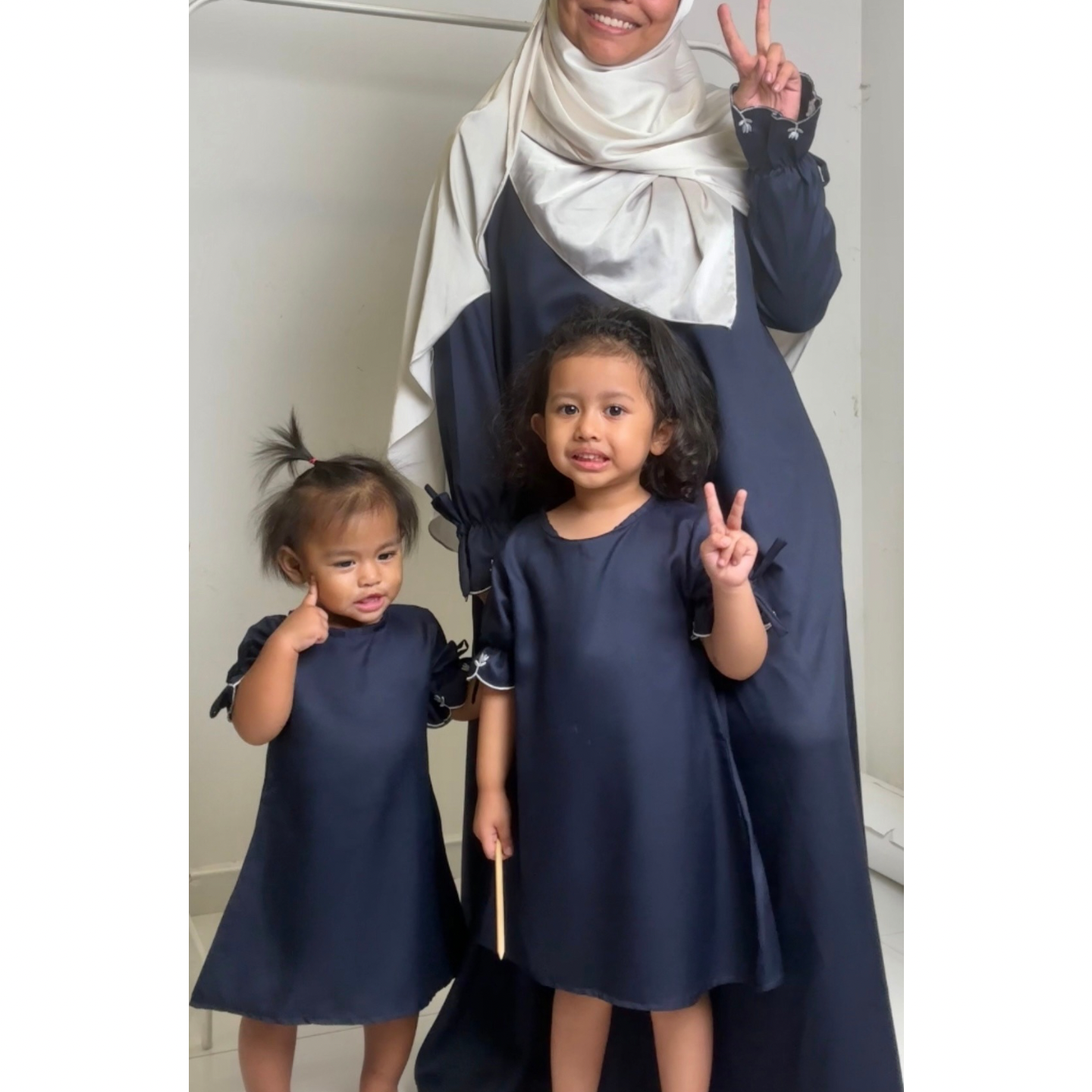 TRB Yasmin Mum Dress - Blue