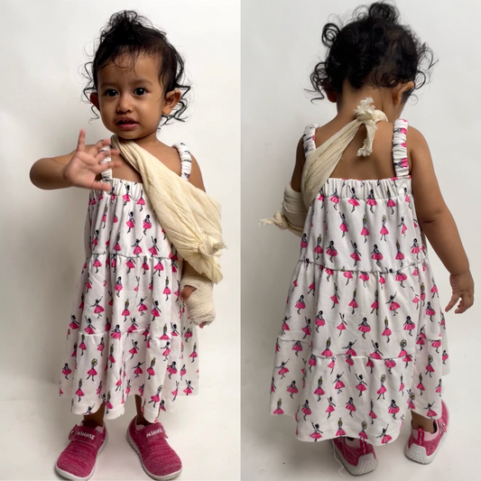 Afiya Dress - Ballerina (120)