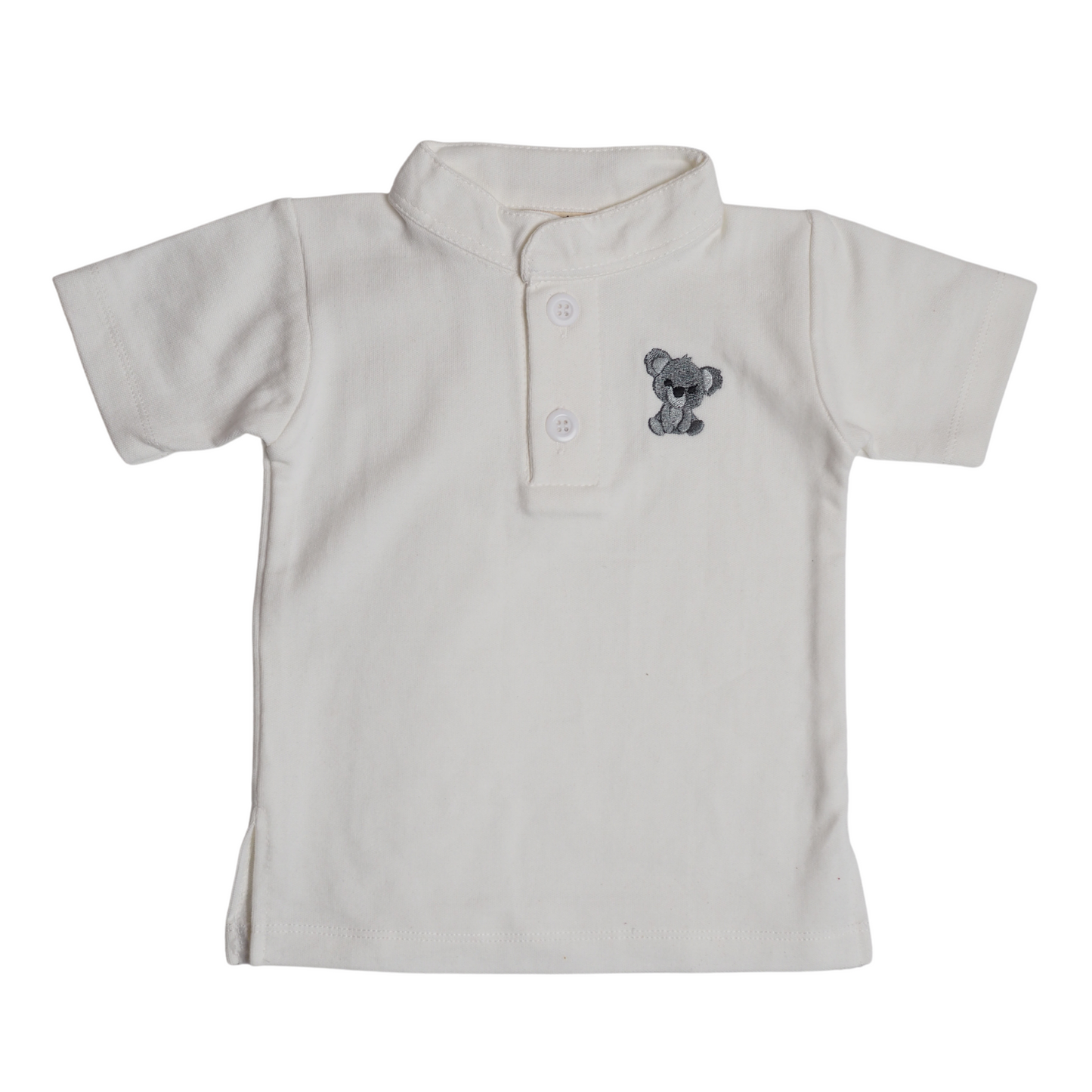 Polo Top - White Koala (364)