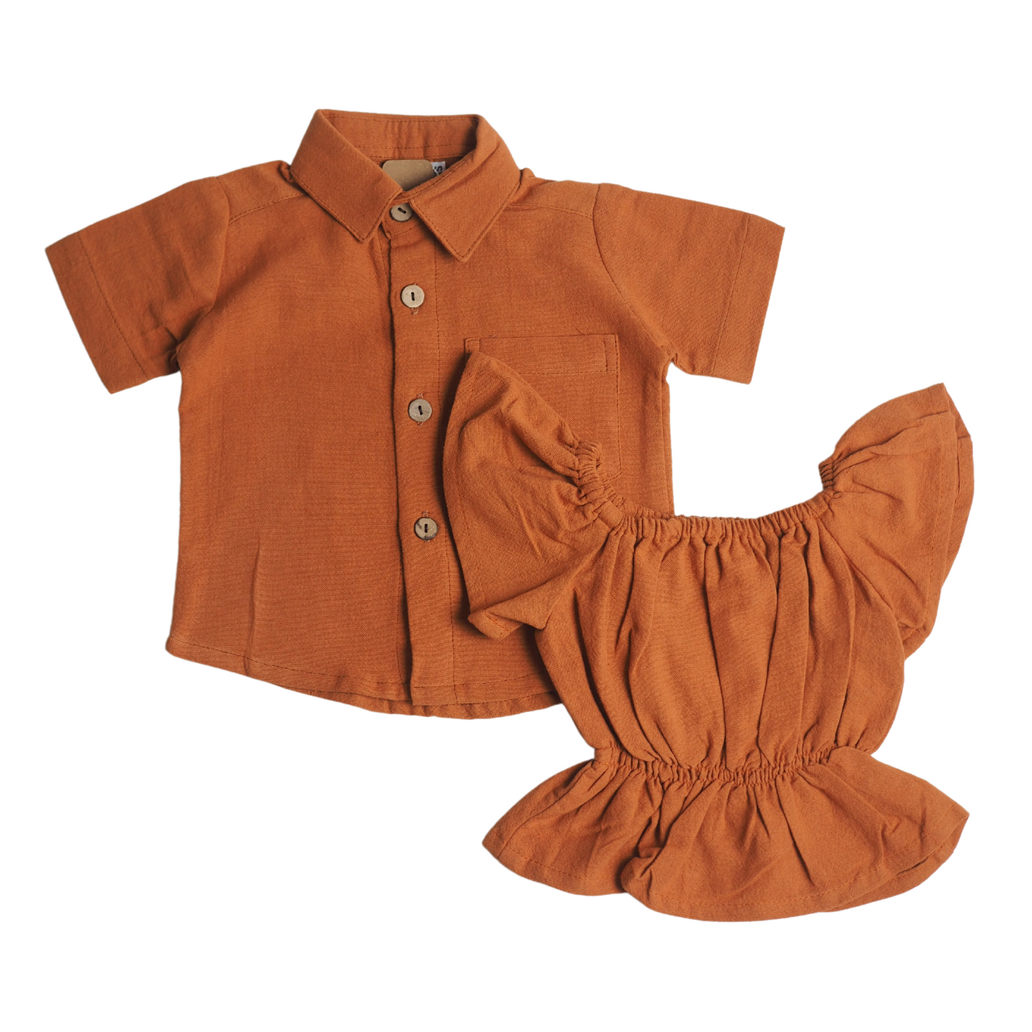 Afiqah Top - Terracotta / Orange (119)