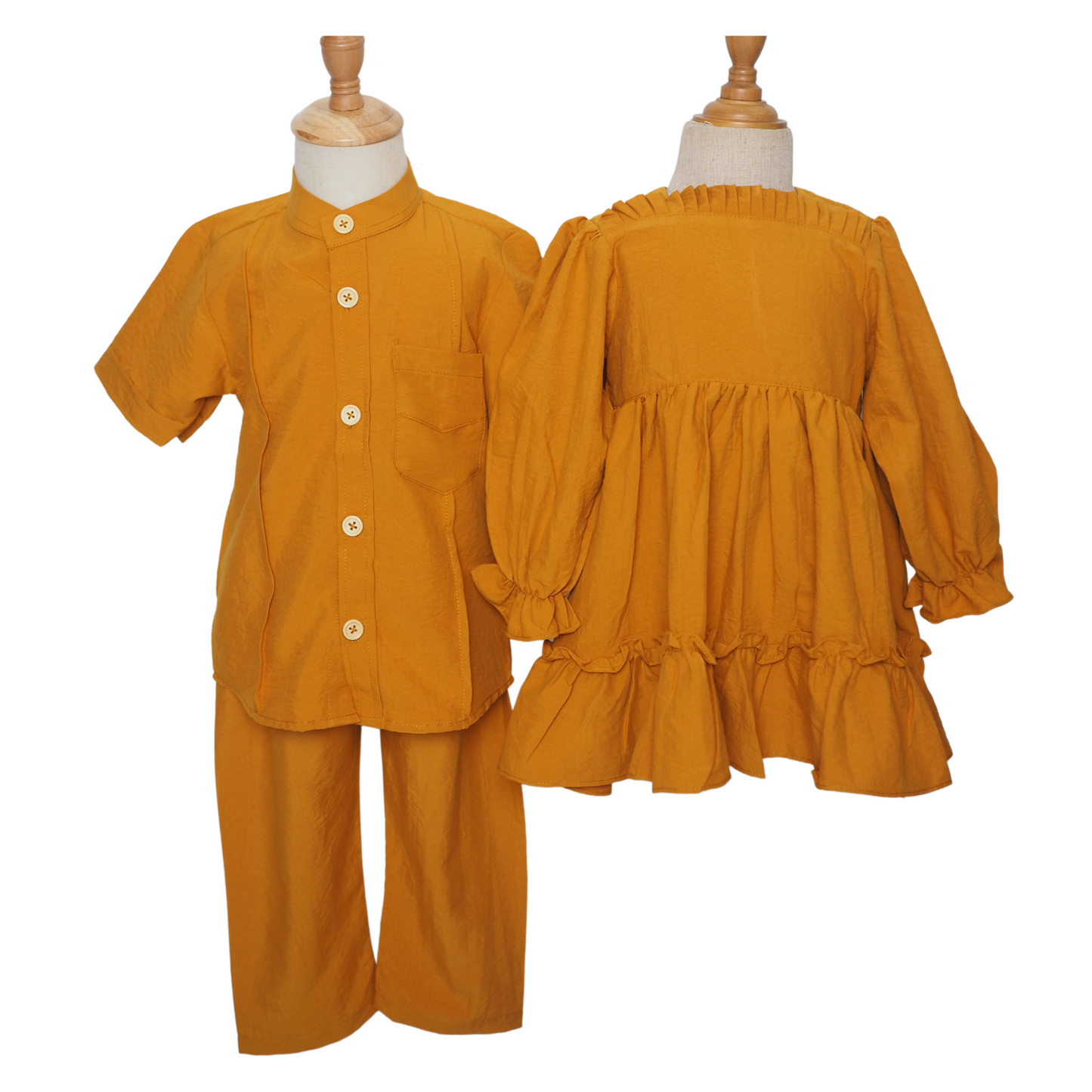 Nur Dress - Mustard (350)