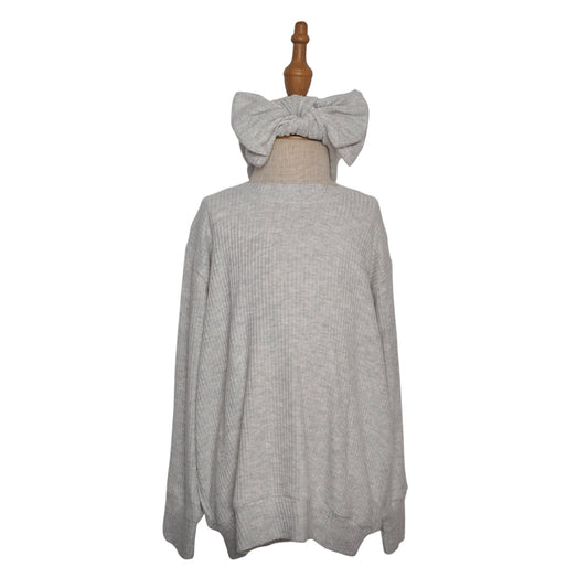 TRB Sweater Dress / Top - Grey (530)