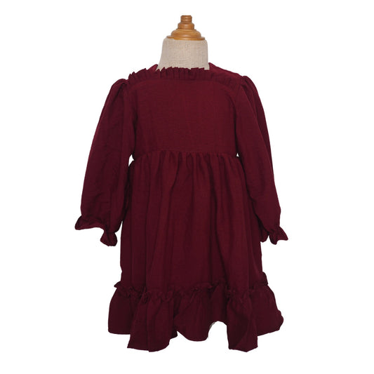 Nur Dress - Maroon (349)