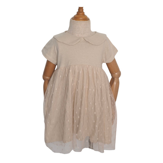 Tulle Dress - Nude (568)