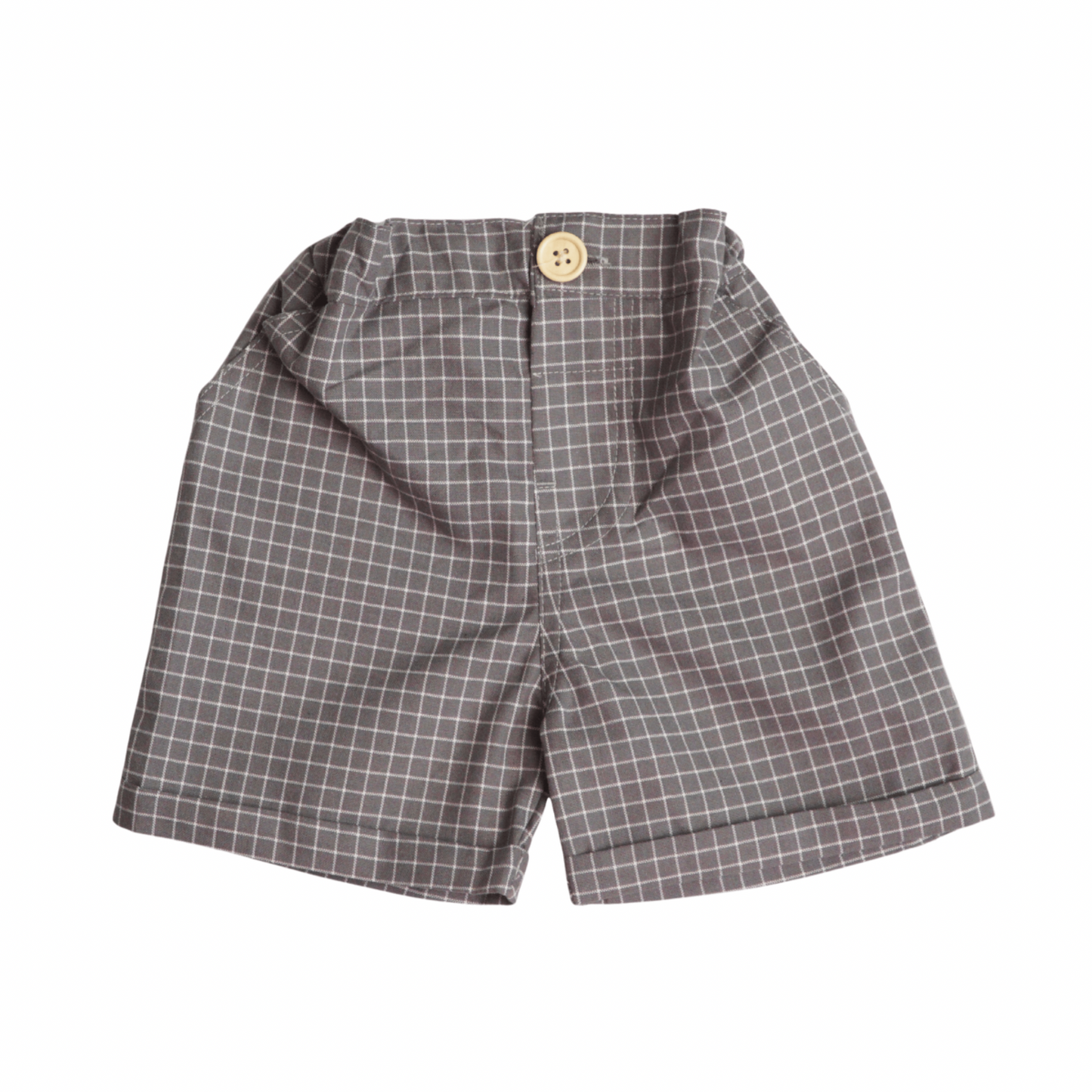 Plaids Shorts - Grey (356)