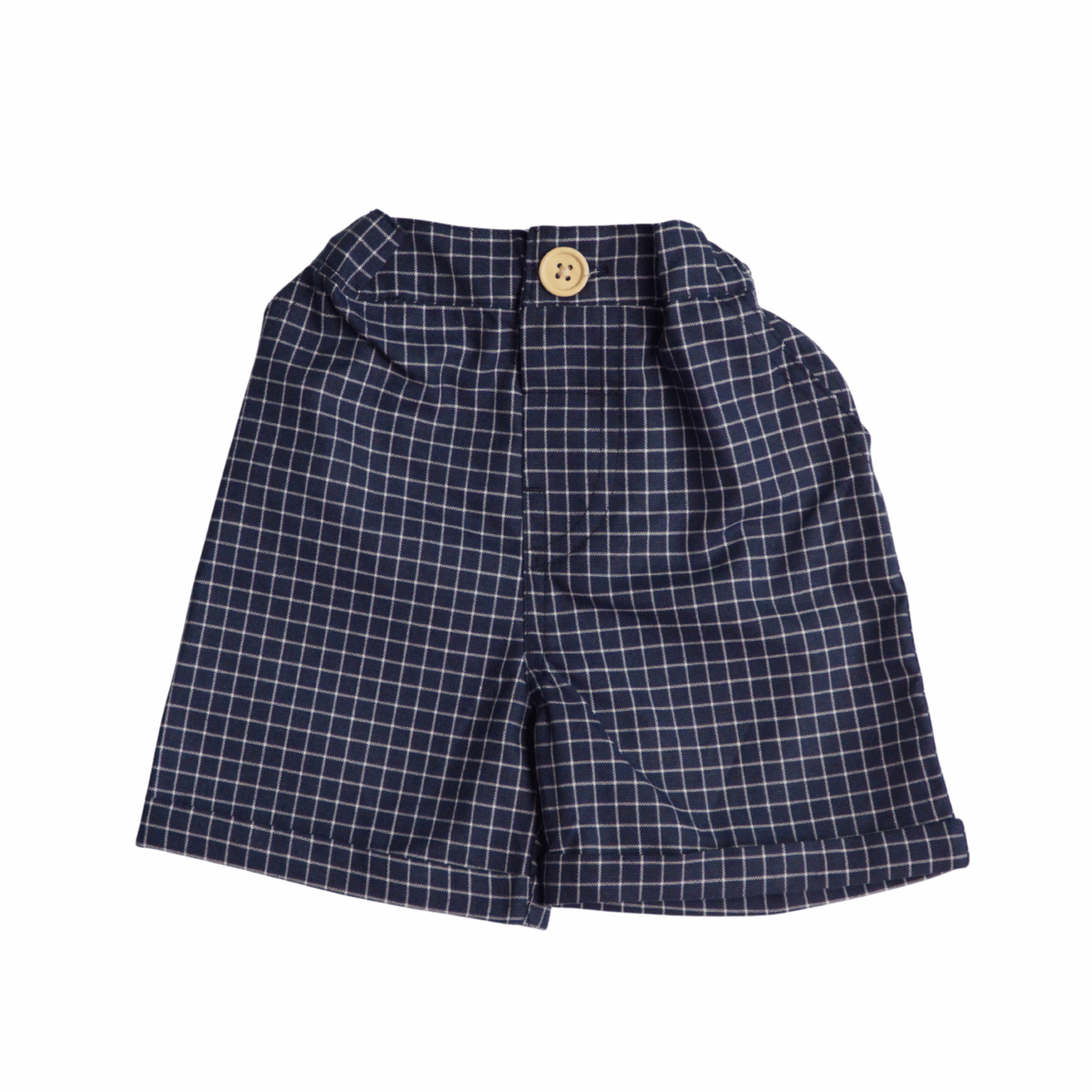 Plaids Shorts - Blue (355)