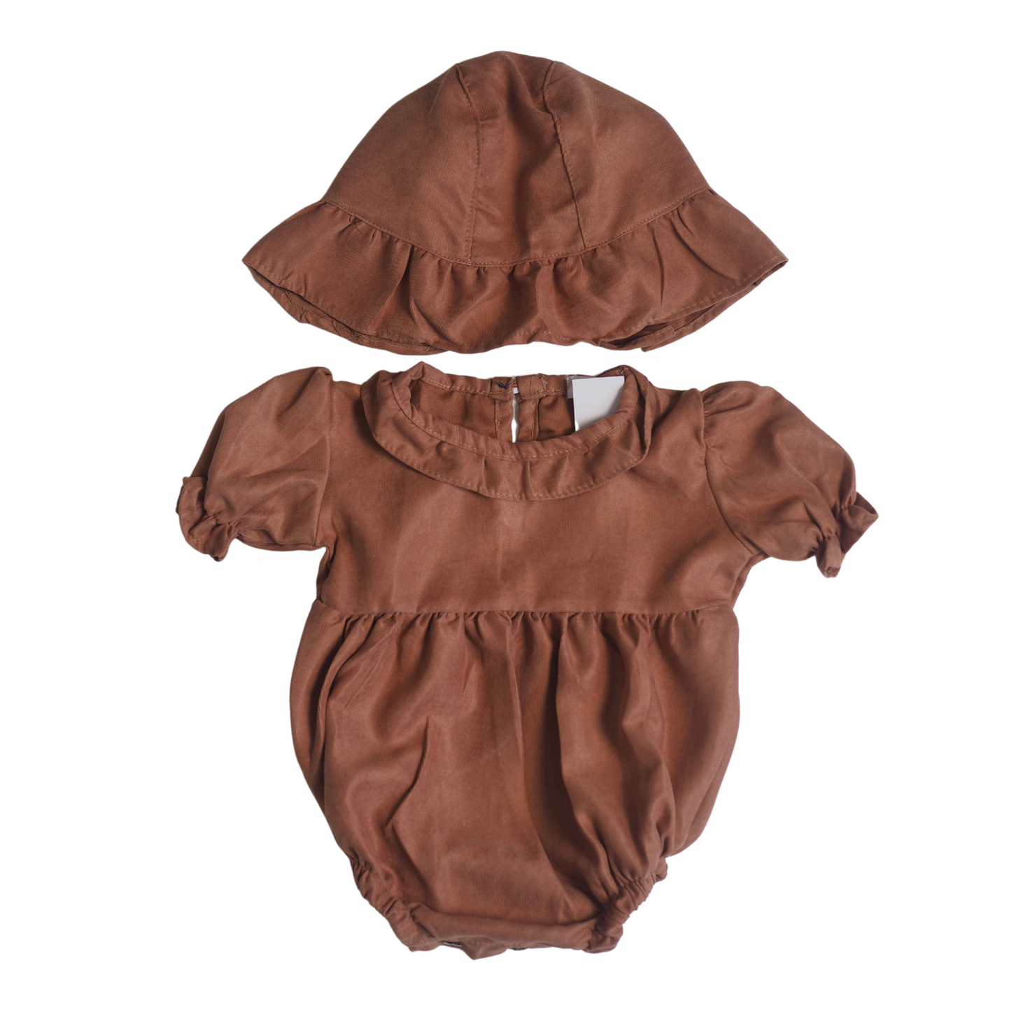 Bucket Romper Set - Bronze (178)