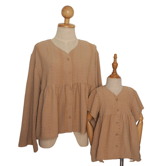 TRB Tyra Dress - Beige Pompom 534)