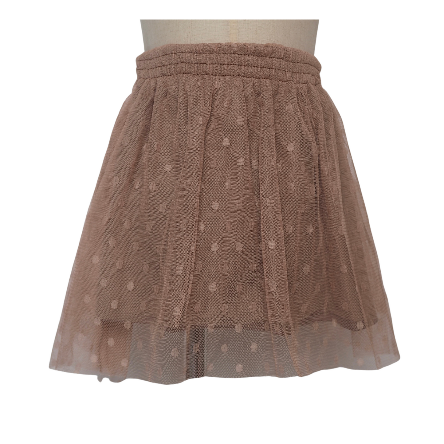 Tulle Skirt - Light Beige (583)