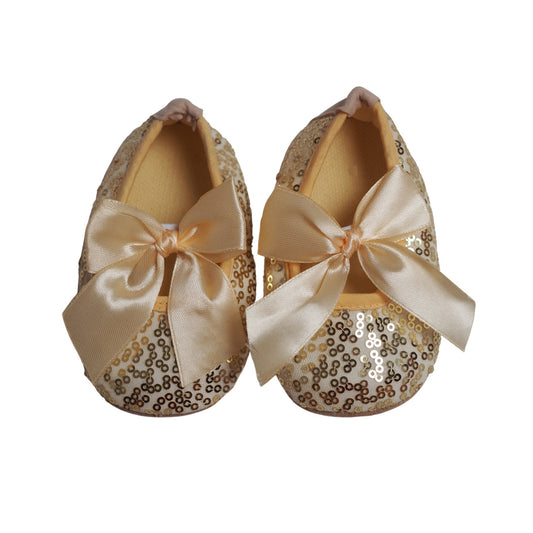 Glitter Shoes - Gold (233)