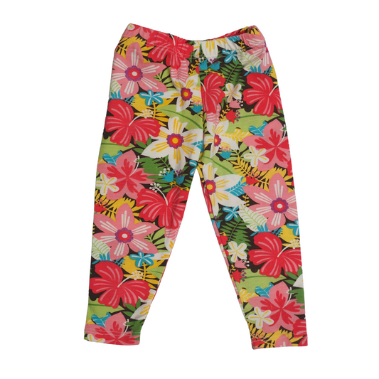 Leggings - Red Floral (276)